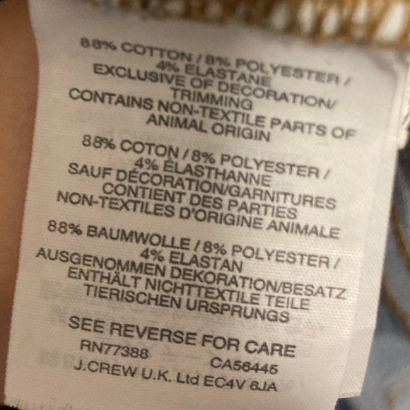 Madewell Blue Jean Shorts Grunge Cut-Off Boho Lake Vacation Resort - Picture 6 of 7